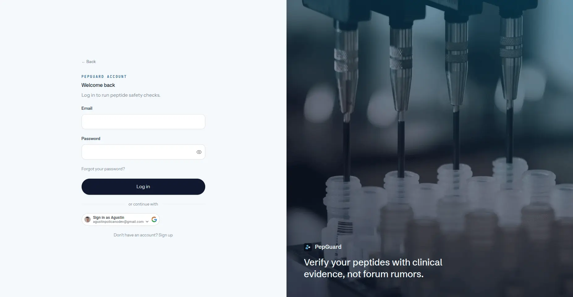 Screenshot 2 of PepGuard