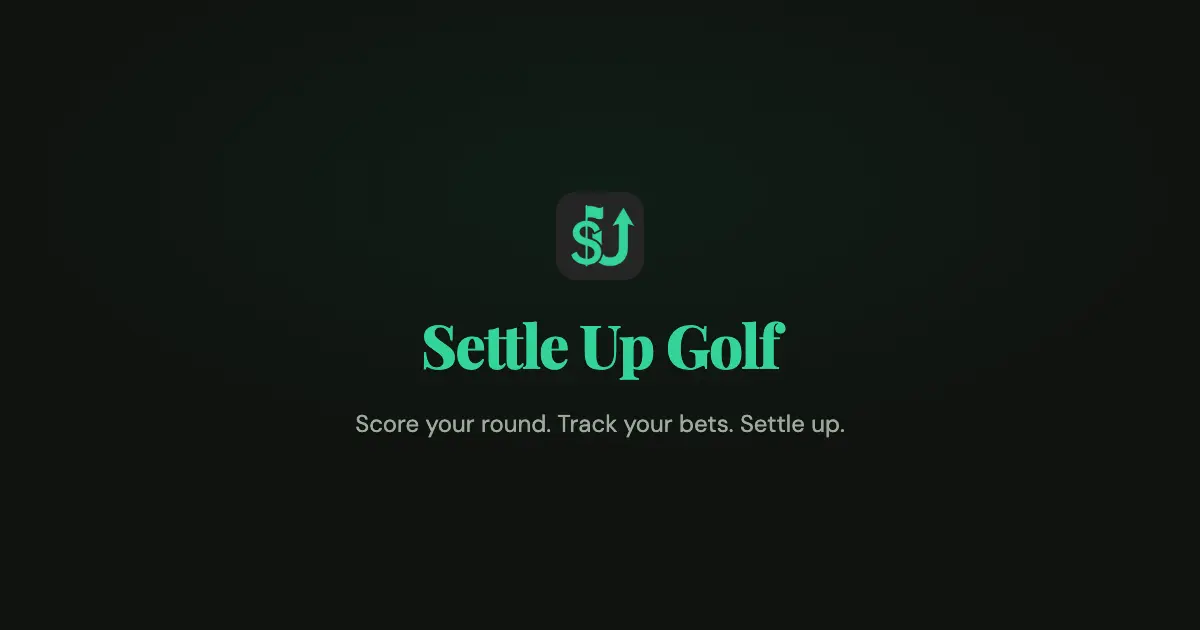 Screenshot 1 of Settle Up Golf