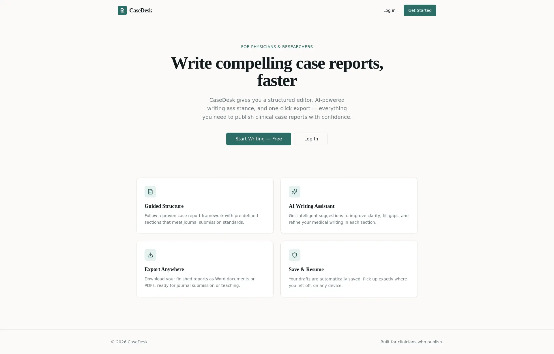 Screenshot 1 of CasePublish