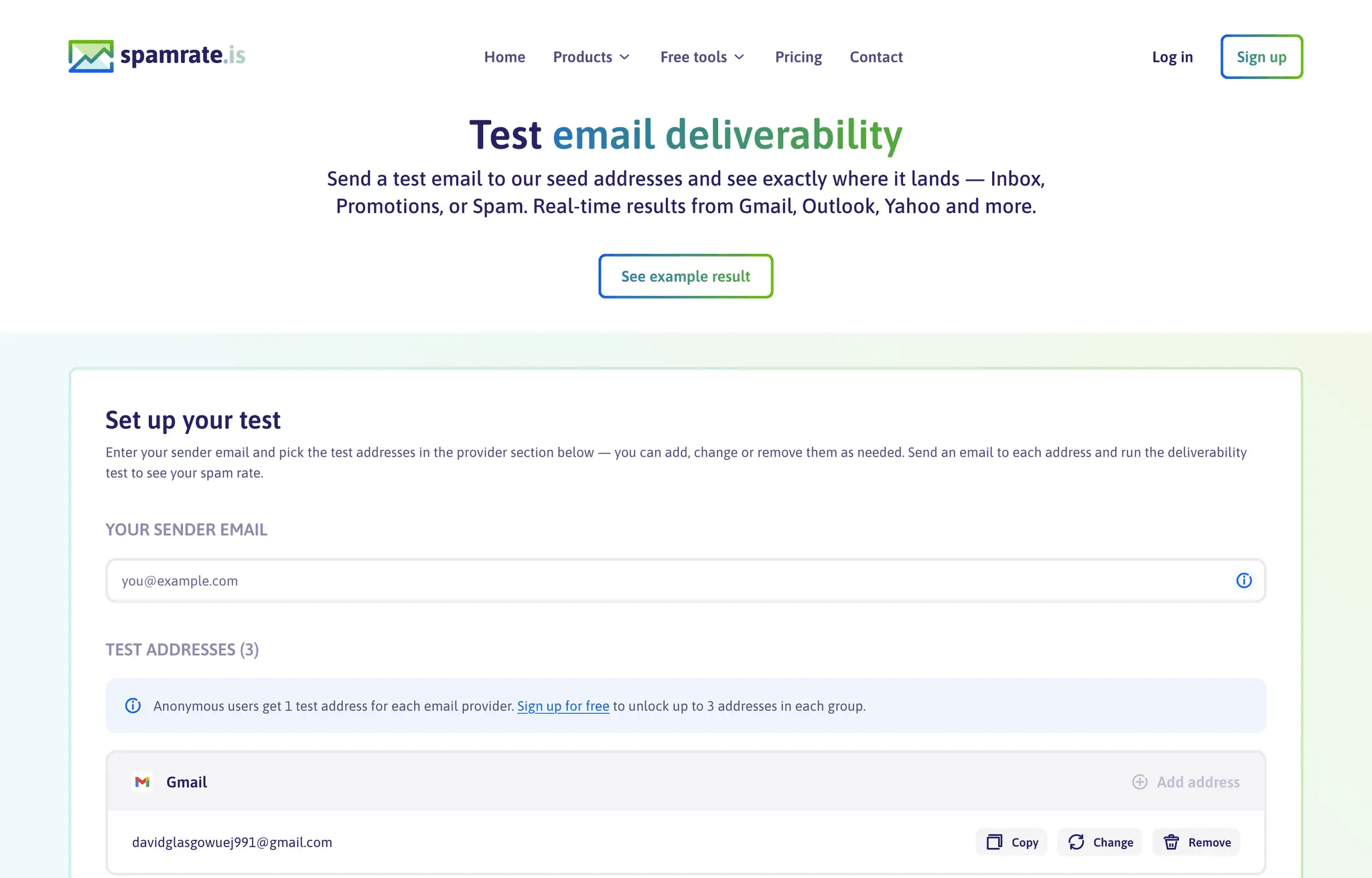 Screenshot 2 of SpamRate