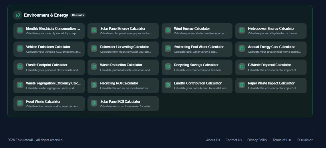 Screenshot 4 of Calculator4U
