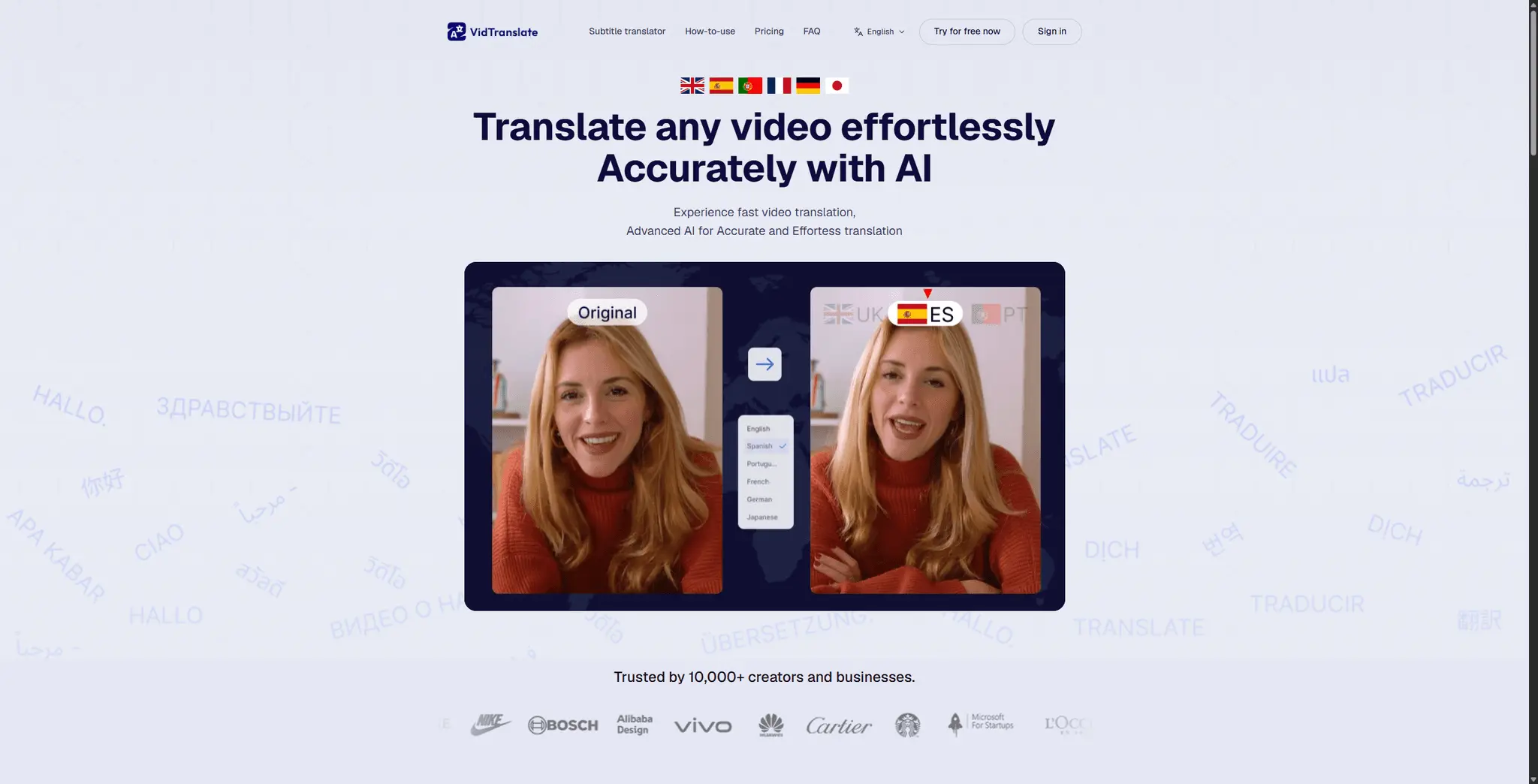 Screenshot 1 of VidTranslate