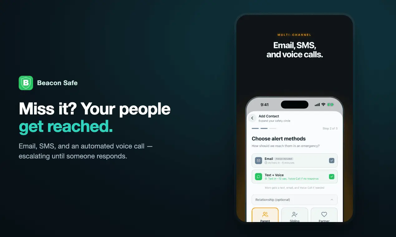 Screenshot 3 of Beacon Safe