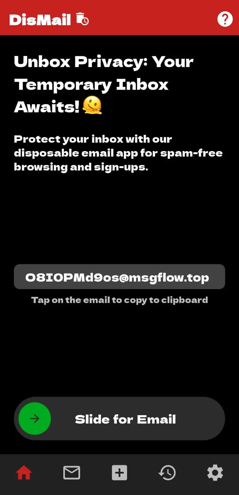 Screenshot 4 of DisMail - Free Temporary Email Generator