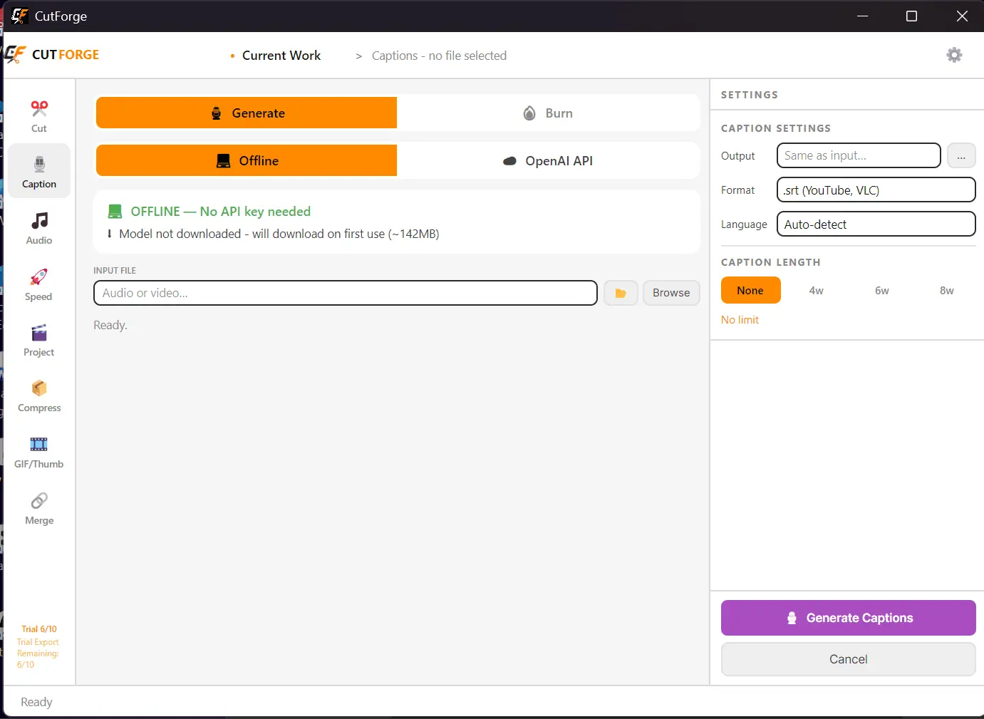 Screenshot 2 of Cut Forge Studio