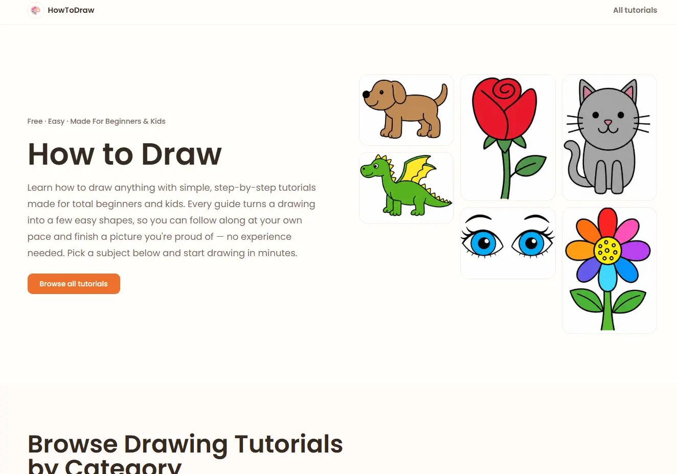 Screenshot 1 of Howtodraw