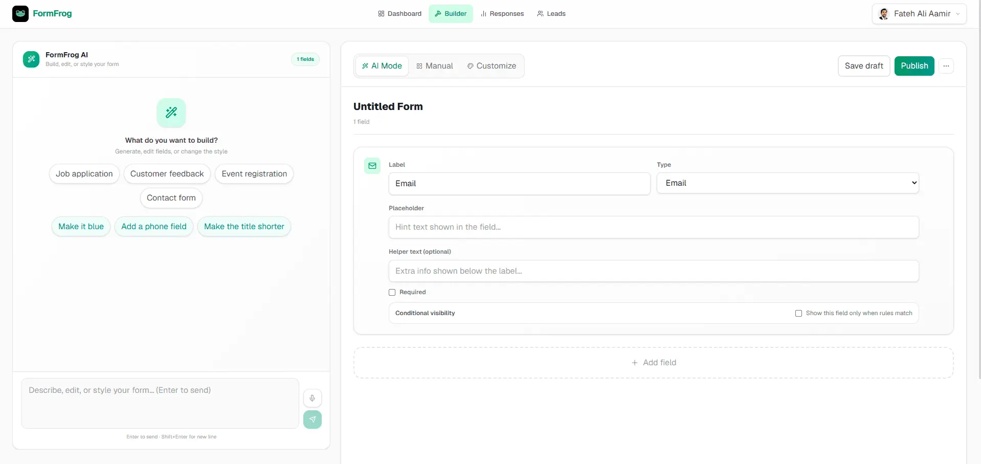 Screenshot 3 of FormFrog