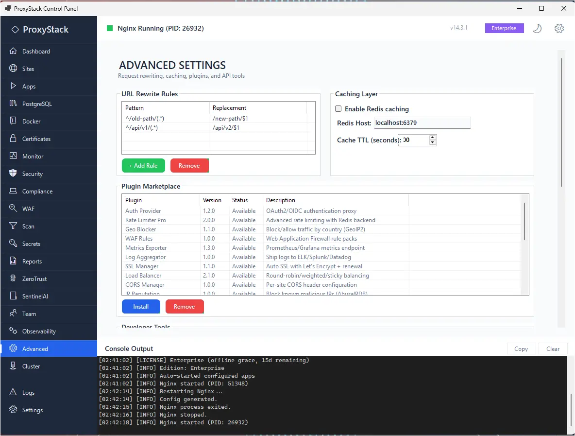 Screenshot 7 of ProxyStack + SentinelAI