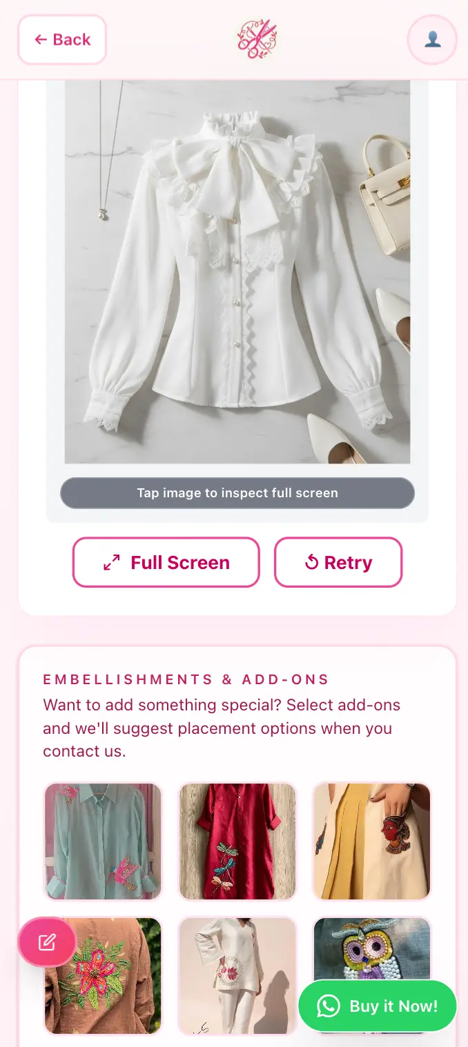 Screenshot 1 of DIYO - Custom outfits for Her
