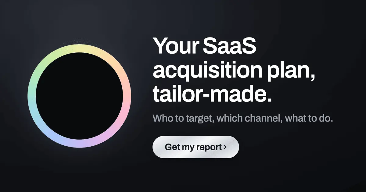 Screenshot 1 of Acquisition SaaS