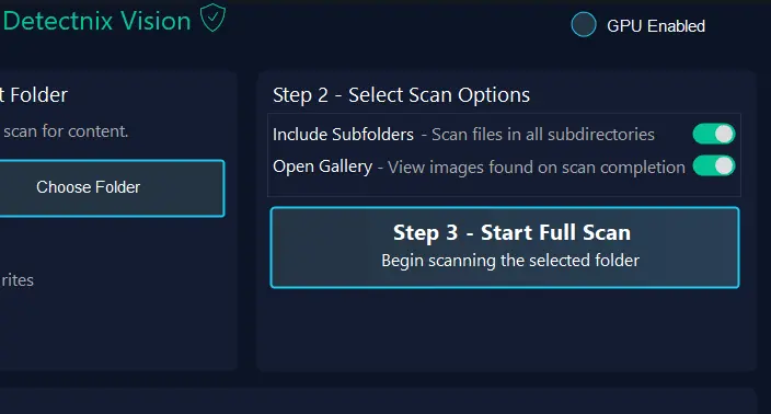 Screenshot 4 of Detectnix Vision Adult Content Scanner