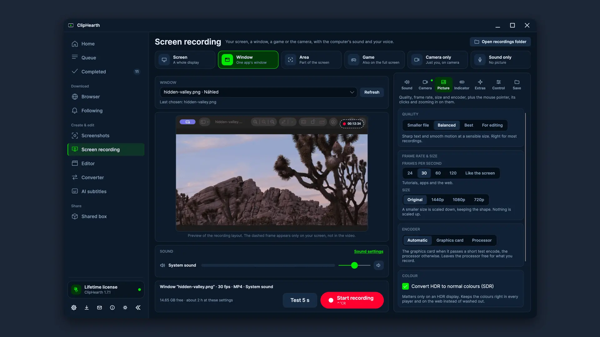 Screenshot 4 of ClipHearth