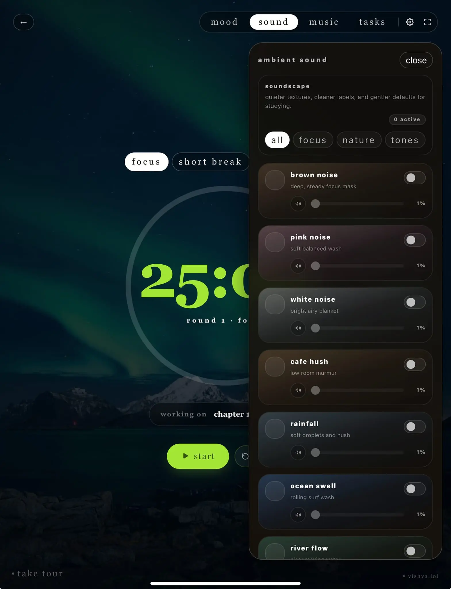 Screenshot 3 of Aesthetic Pomodoro