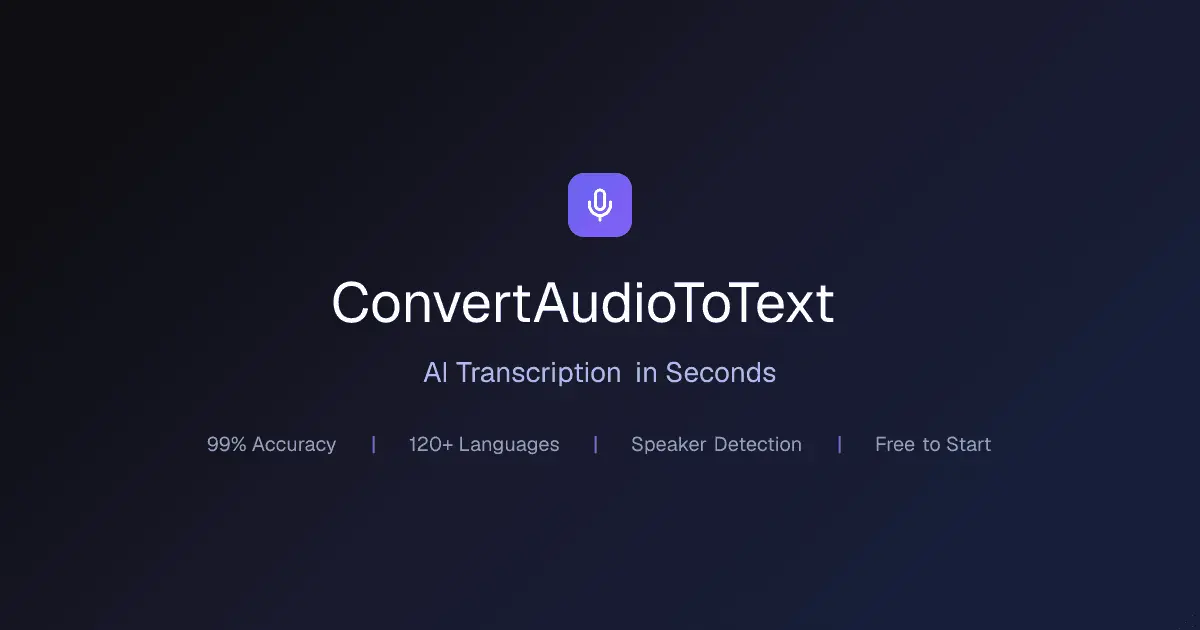 Screenshot 1 of ConvertAudioToText