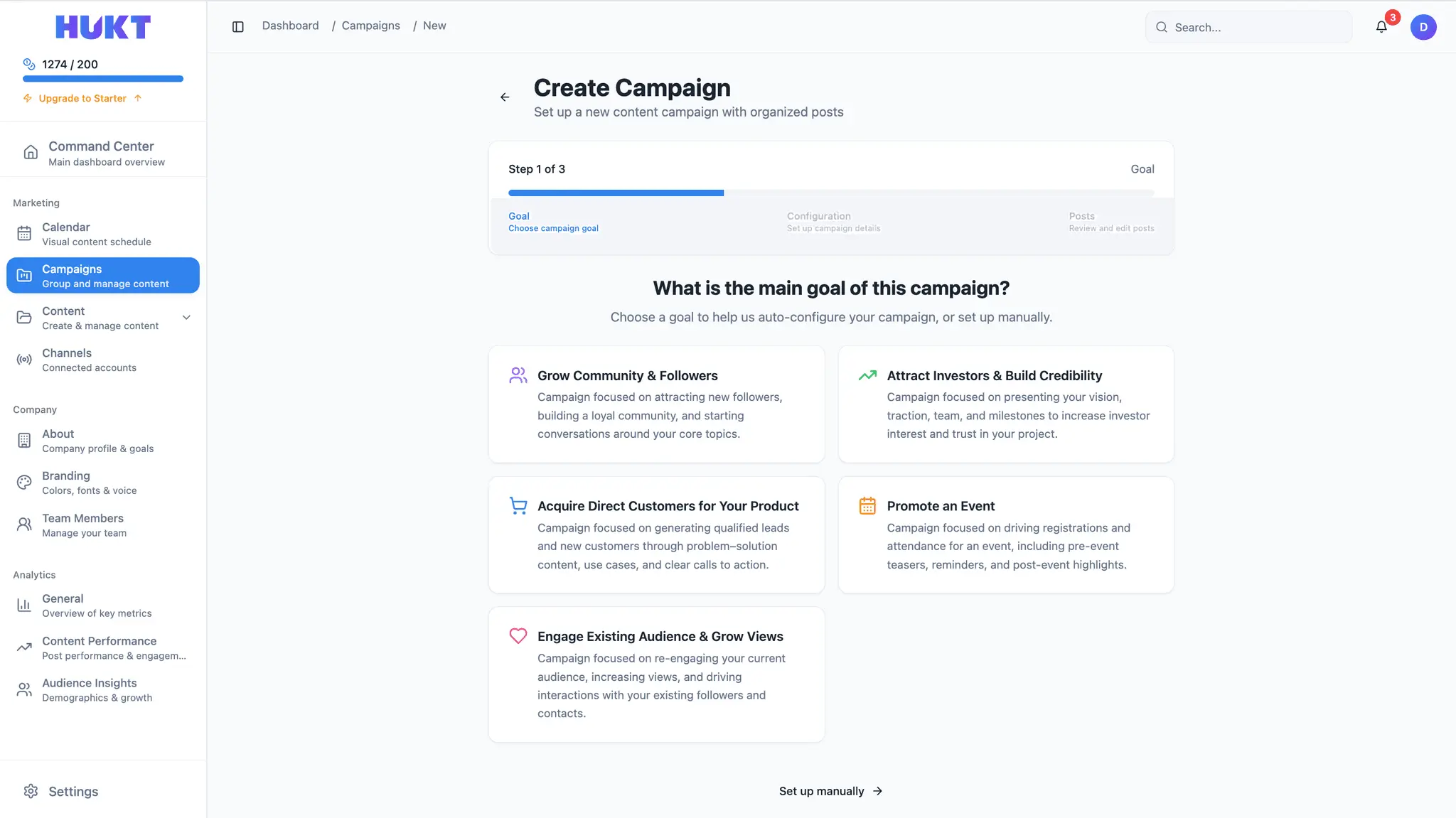 Screenshot 2 of Hukt AI