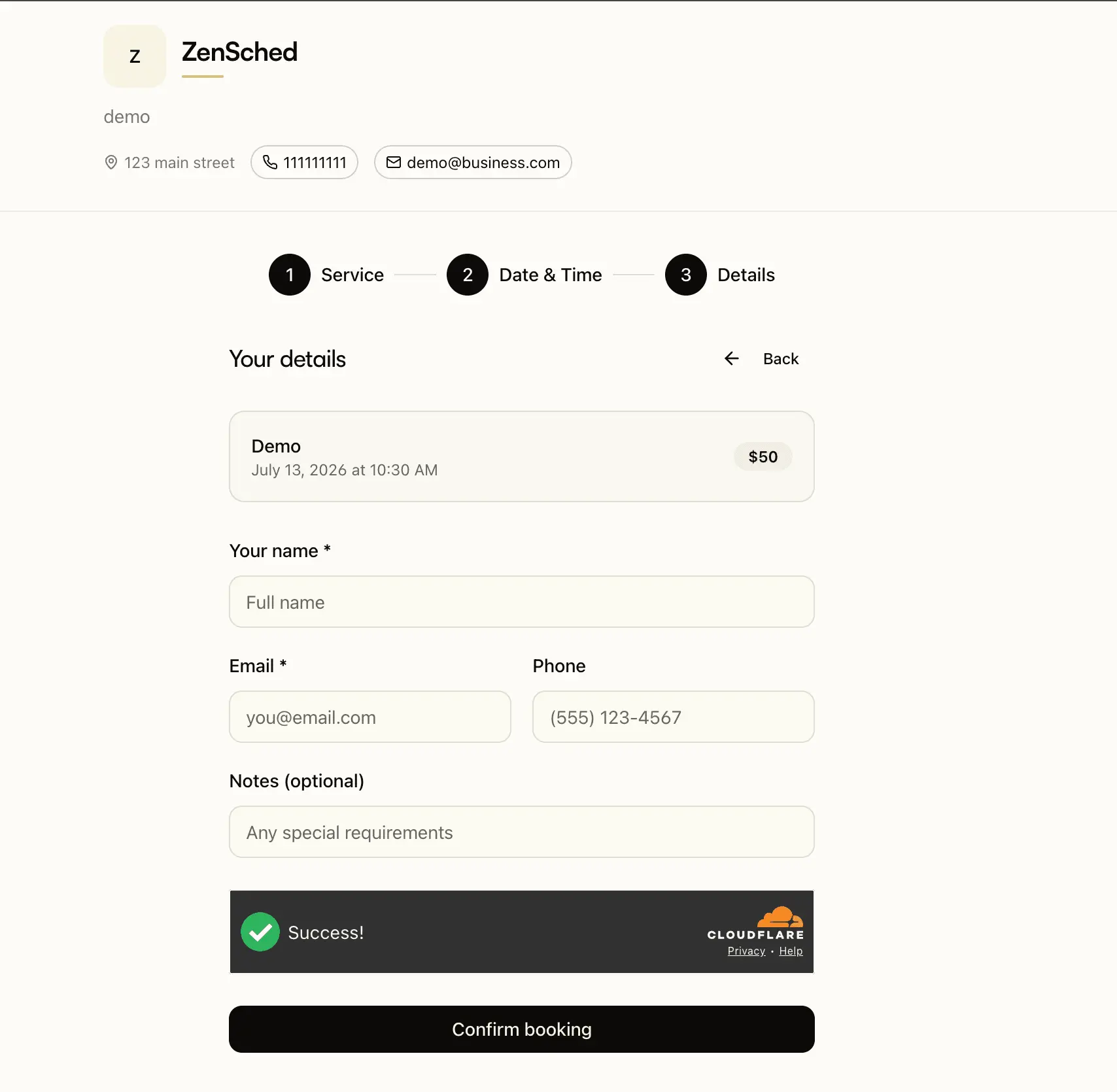 Screenshot 5 of ZenSched
