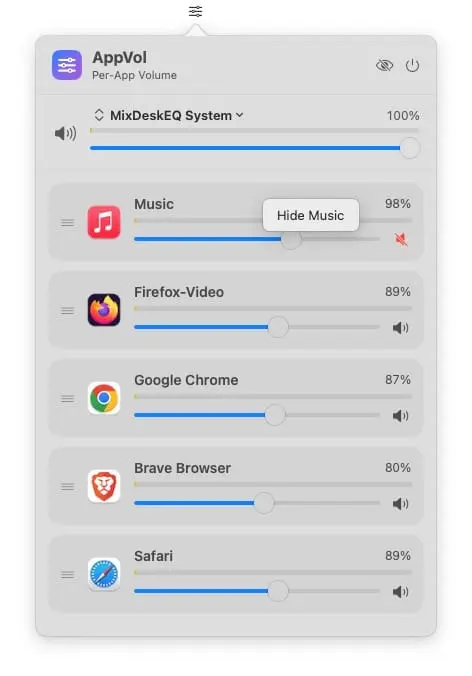 Screenshot 3 of AppVol