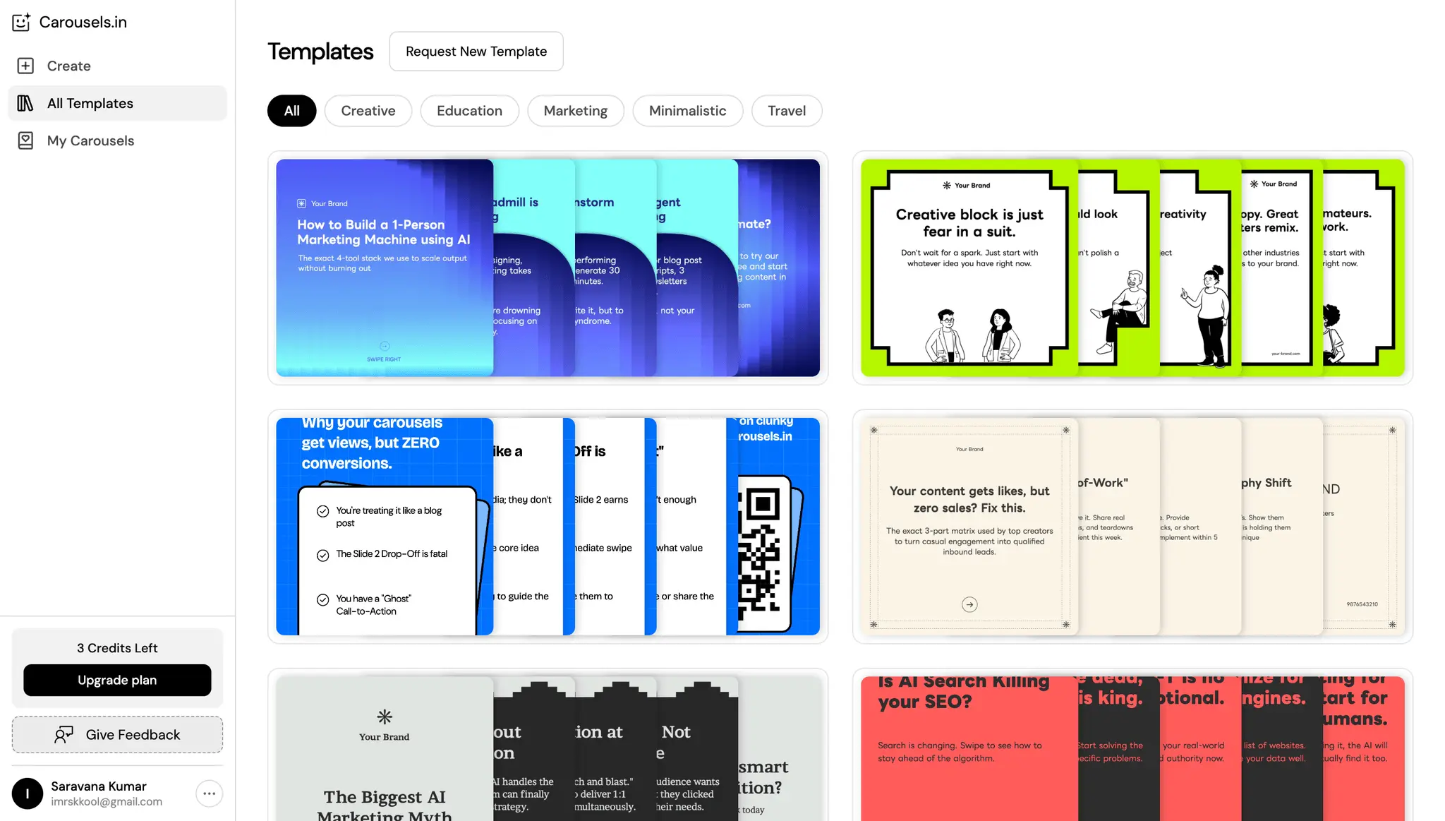 Screenshot 3 of Carousels.in