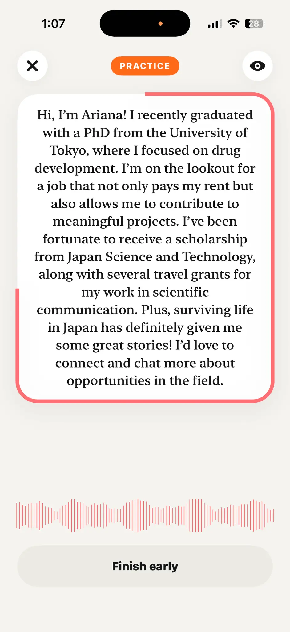 Screenshot 5 of First35 : Self Introduction 