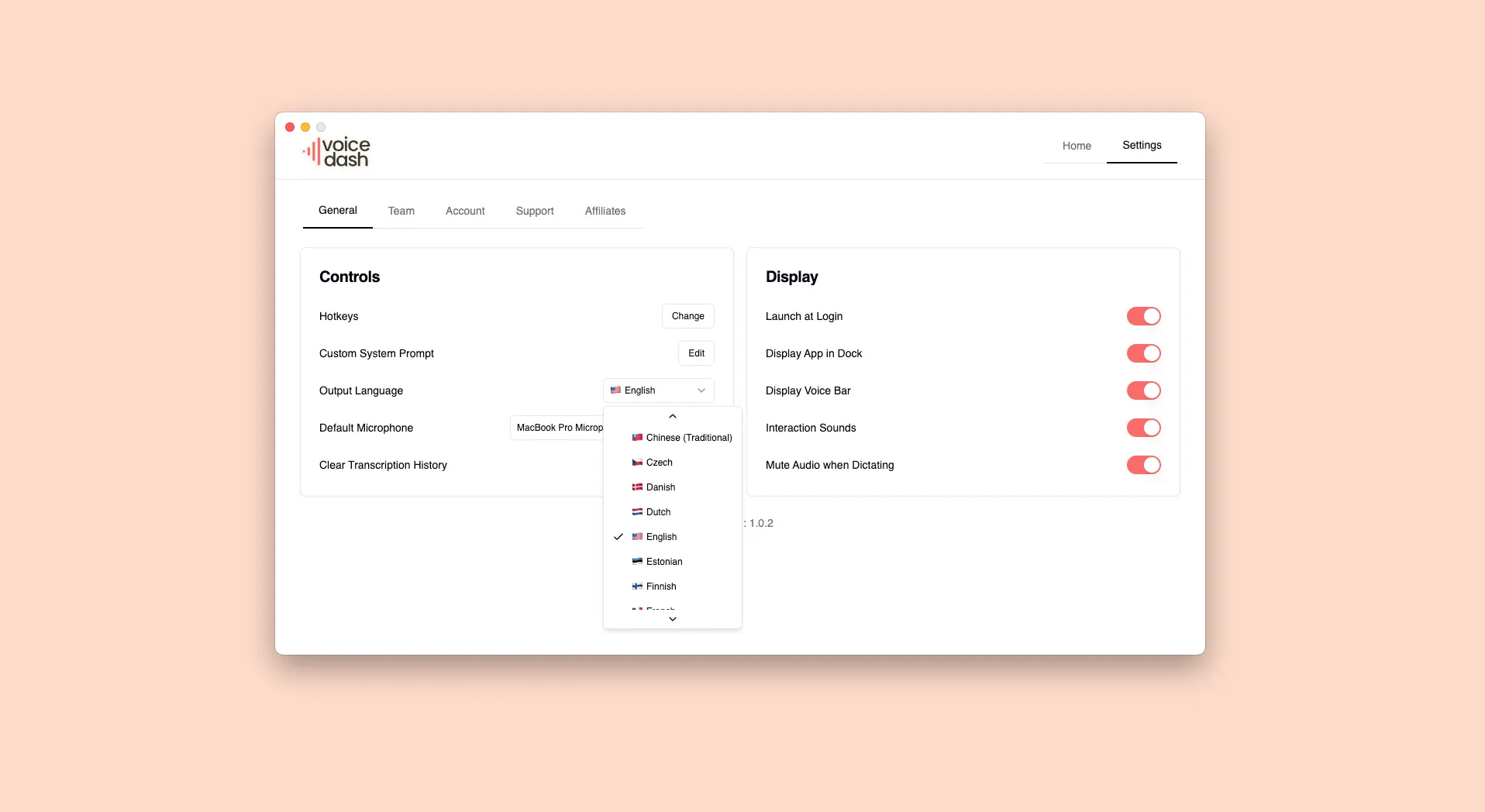 Screenshot 4 of VoiceDash