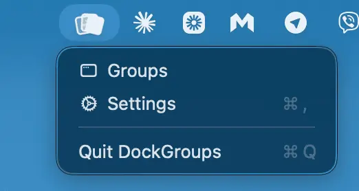 Screenshot 3 of Dock Groups