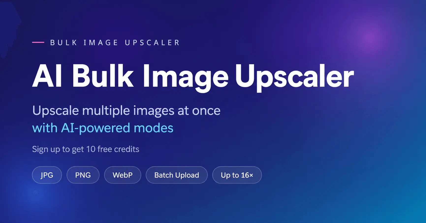 Screenshot 1 of Bulk Image Upscaler