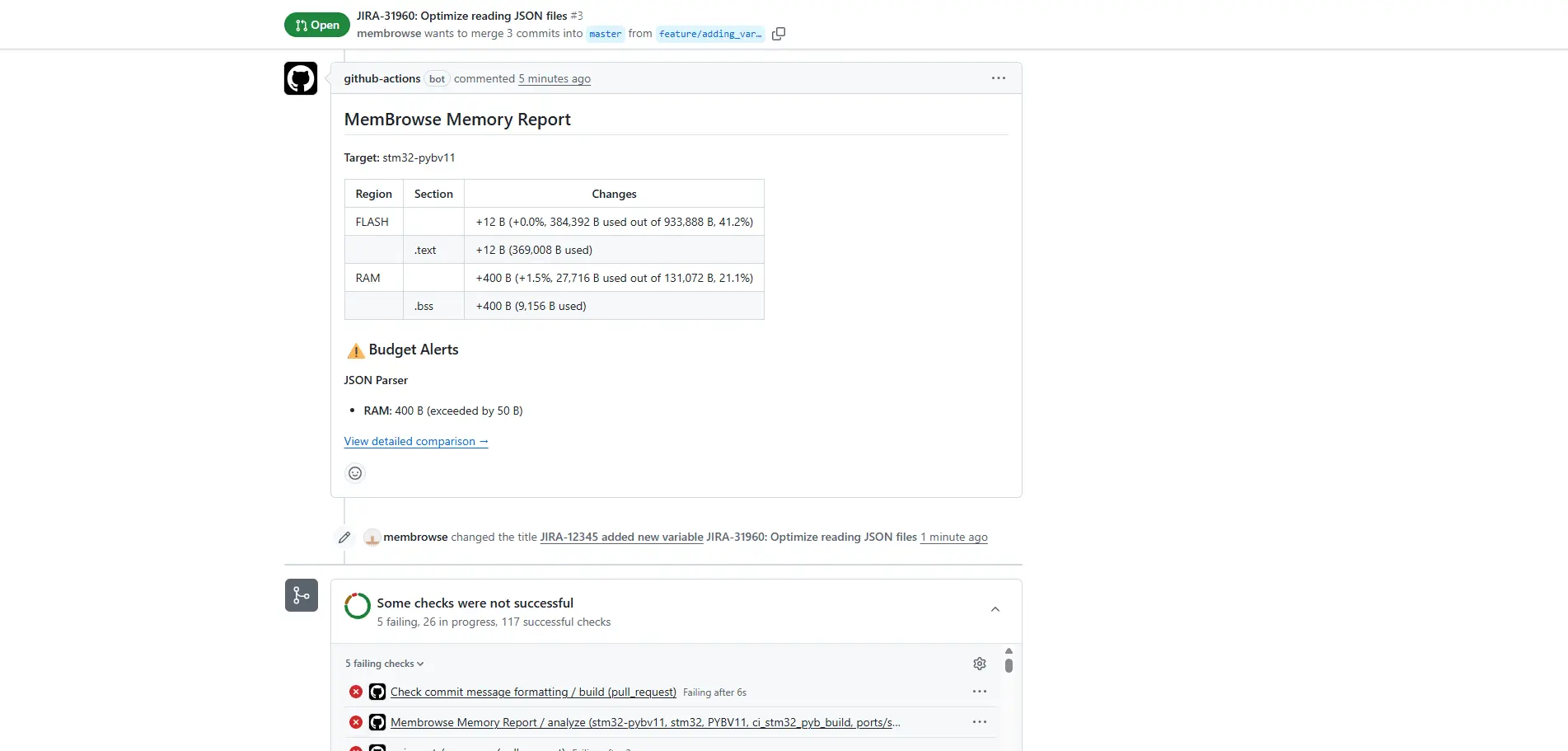 Screenshot 2 of MemBrowse