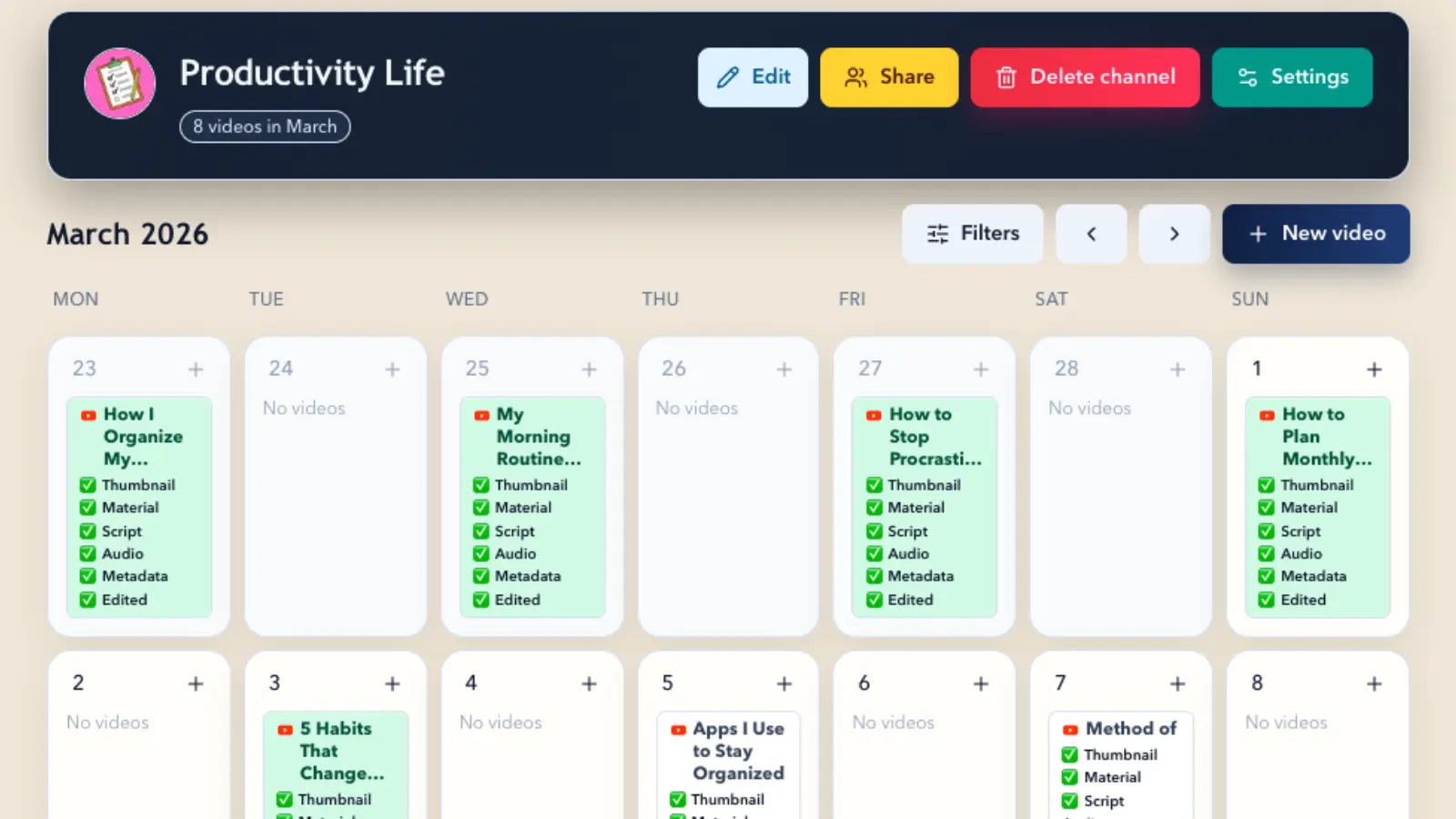 Screenshot 1 of CreatorDesk