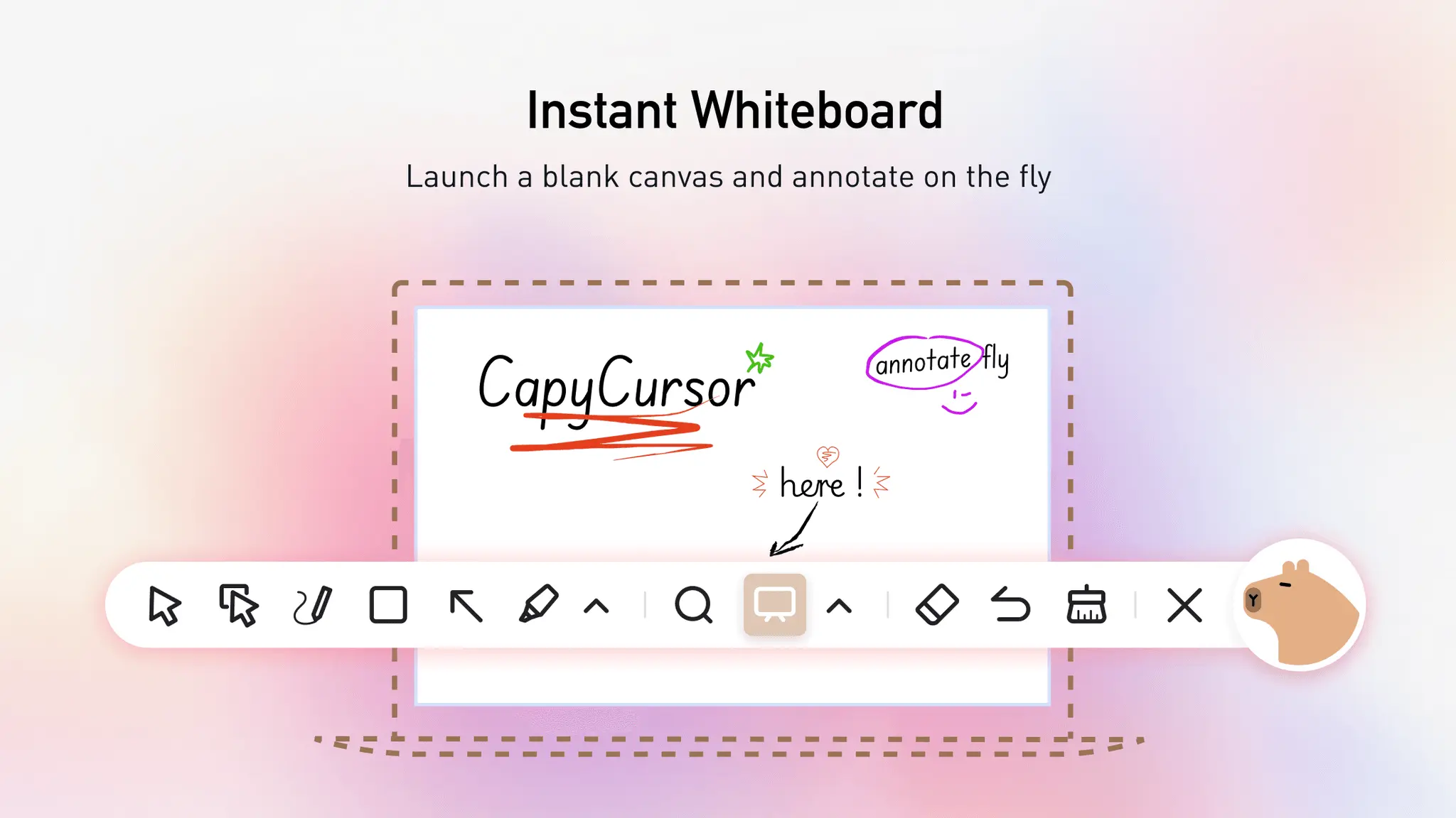Screenshot 1 of CapyCursor