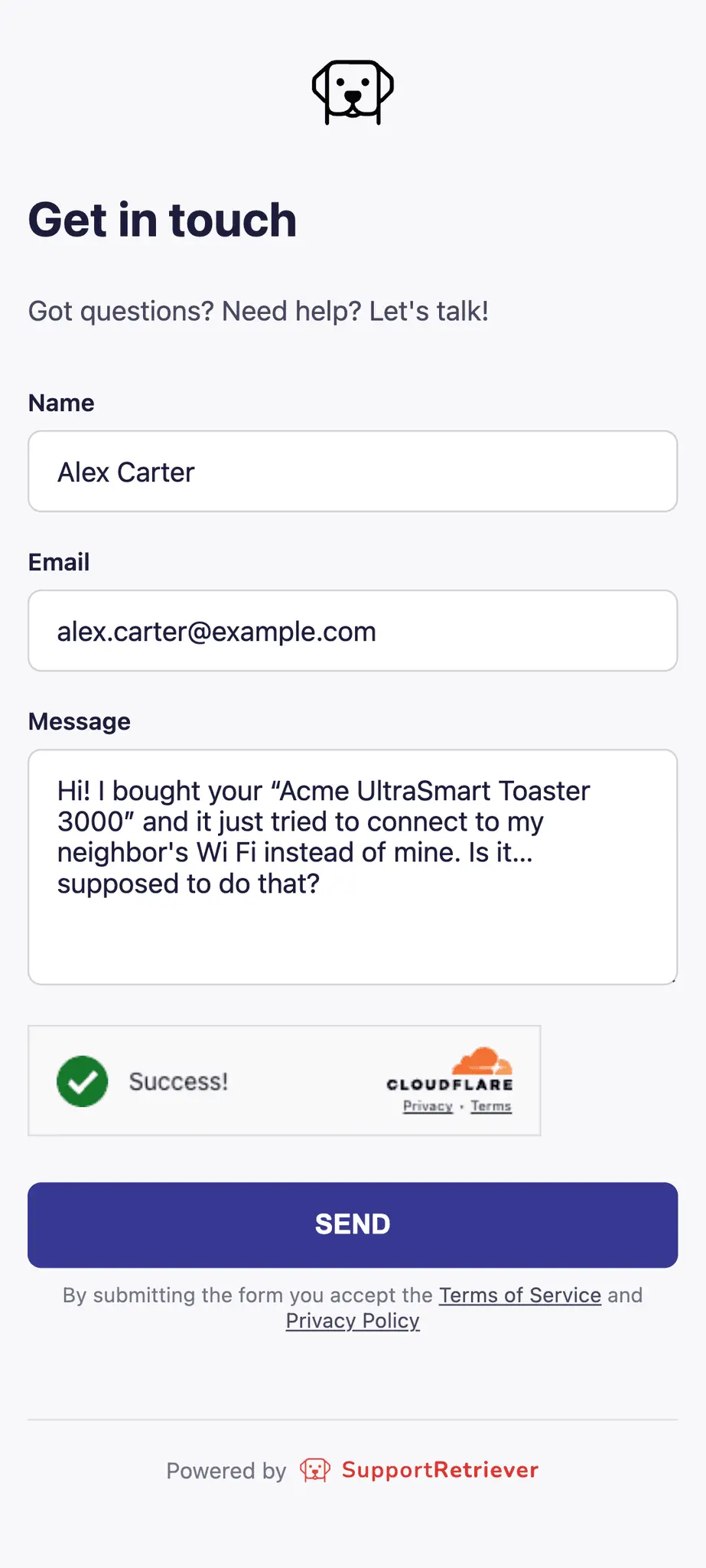 Screenshot 4 of SupportRetriever - Customer support