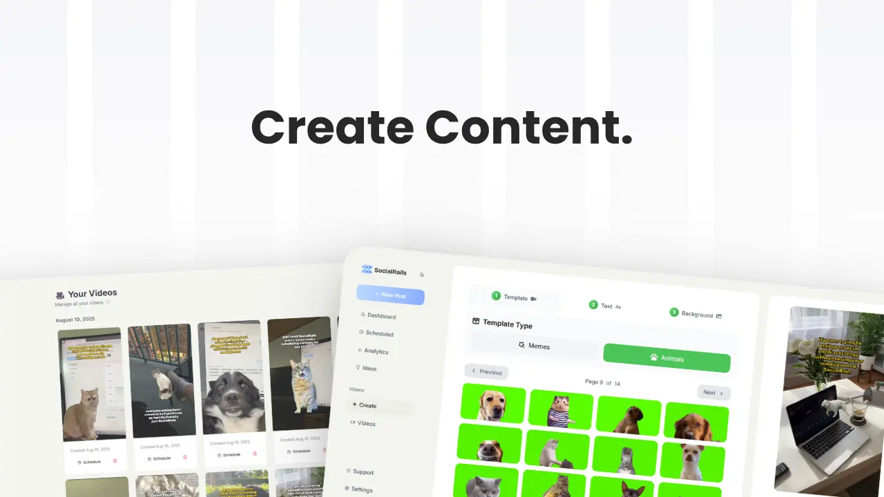 Screenshot 1 of SocialRails