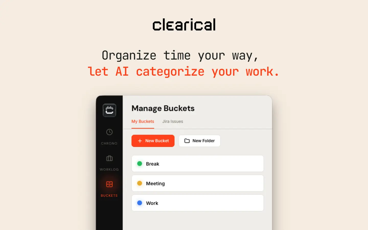Screenshot 6 of Clearical: AI Time Tracking for Mac