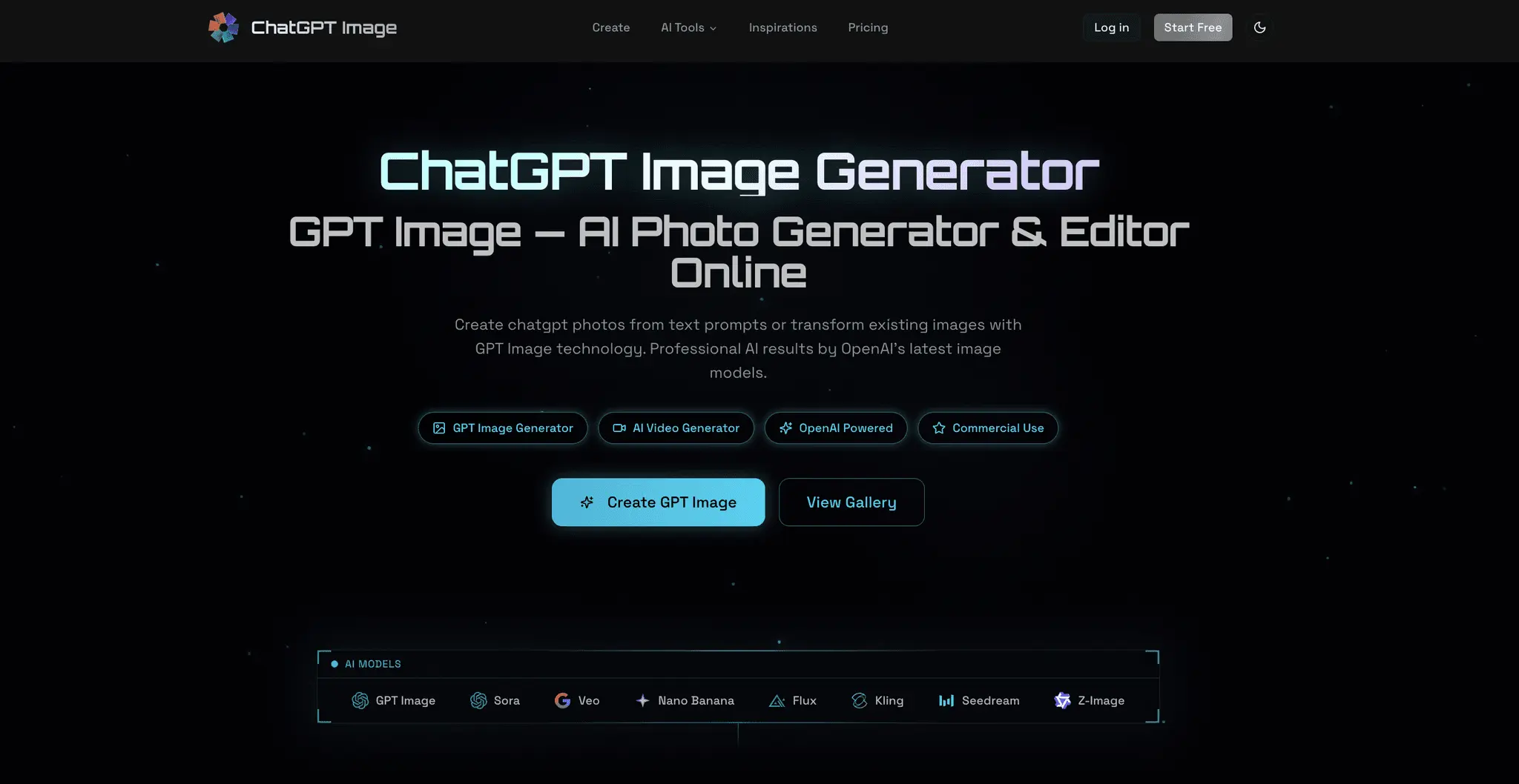 Screenshot 1 of ChatGPT Image Generator