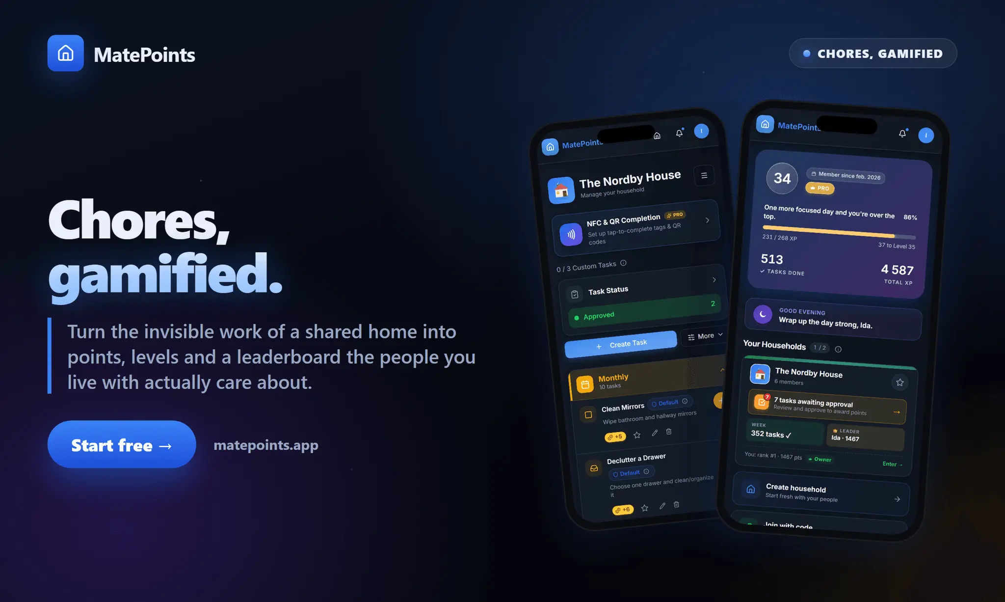 Screenshot 1 of MatePoints