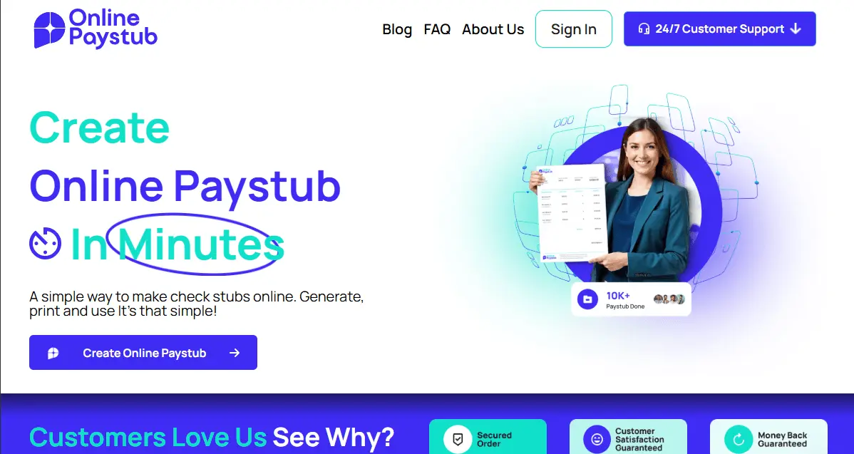 Screenshot 1 of OnlinePaystub