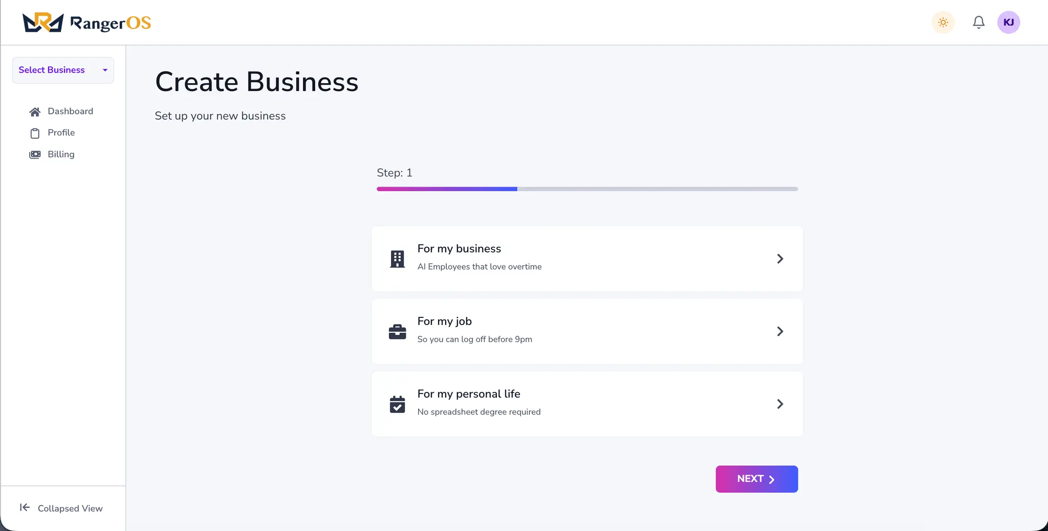 Screenshot 2 of RangerOS
