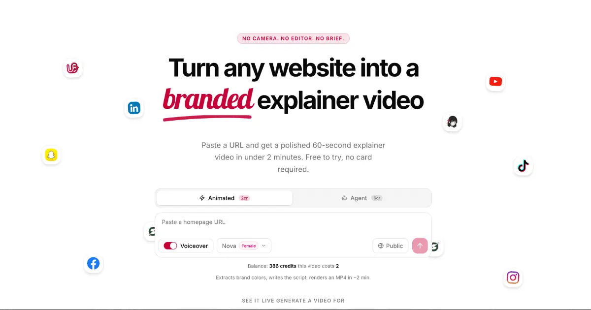 Screenshot 1 of URLmotion