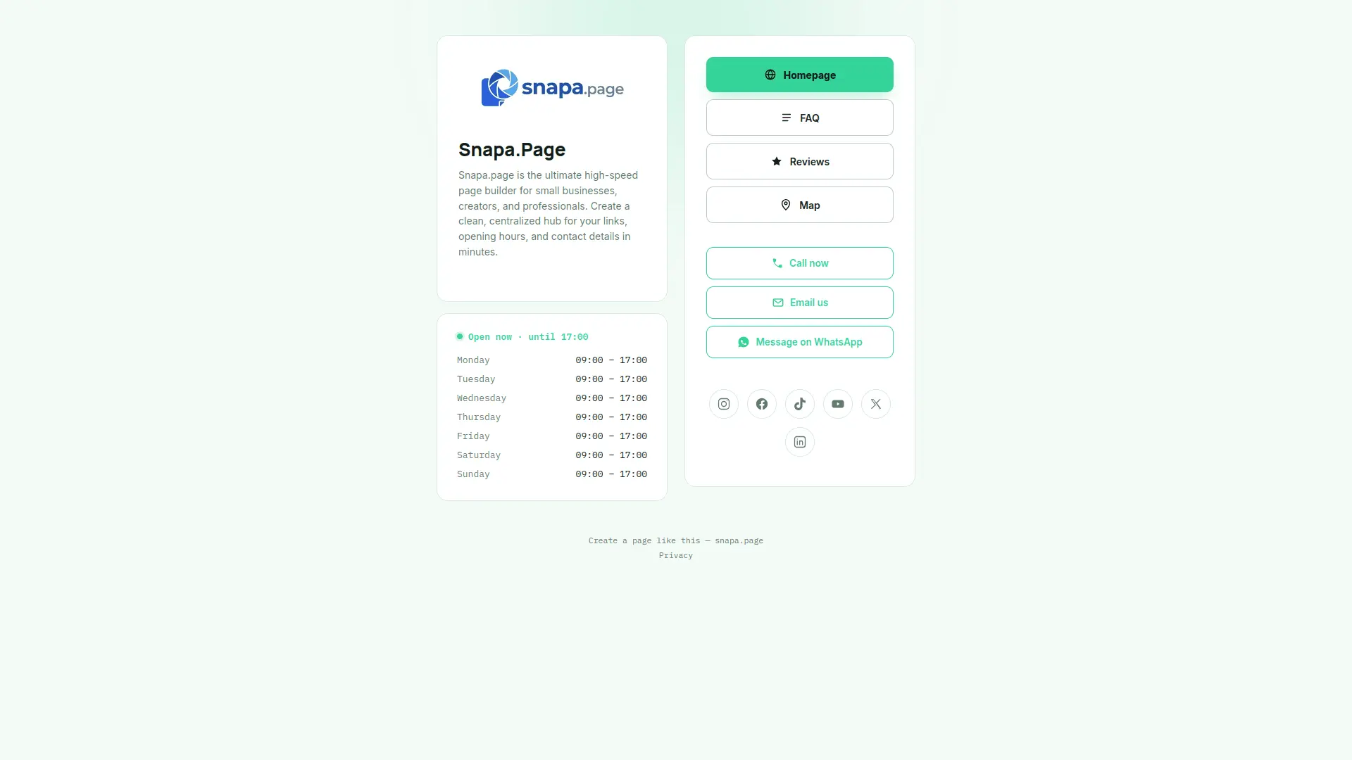 Screenshot 7 of Snapa.page