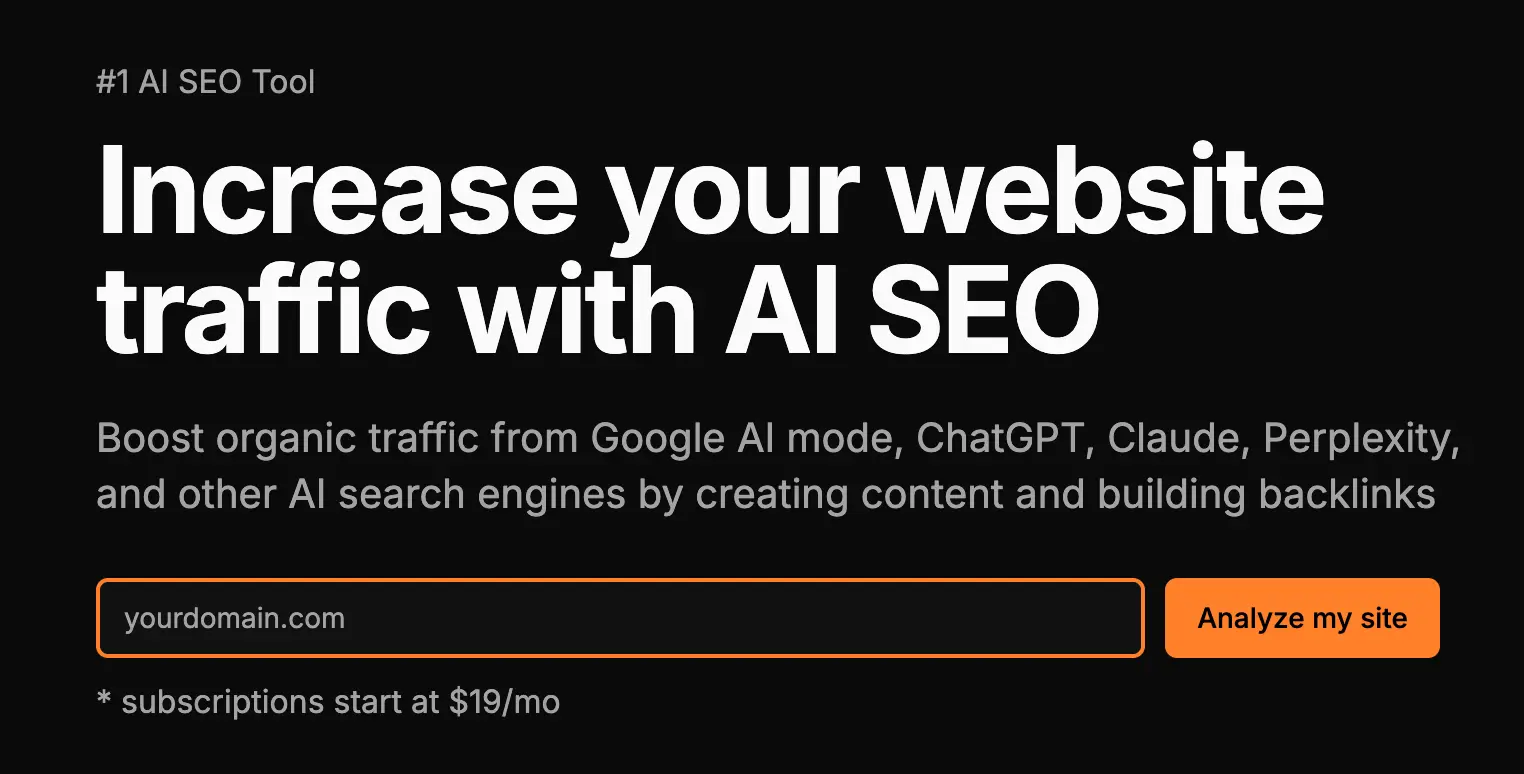 Screenshot 1 of AISEOMate