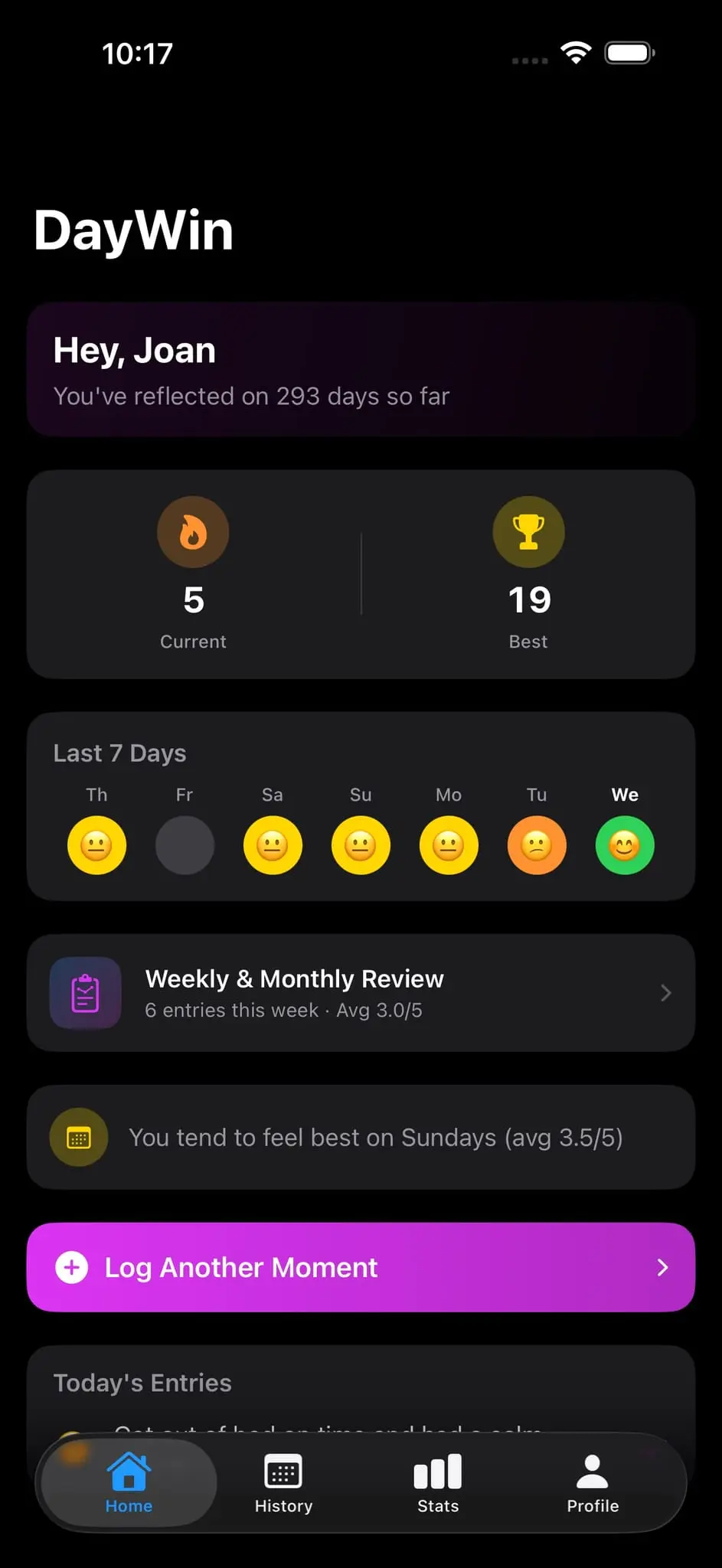 Screenshot 1 of DayWin