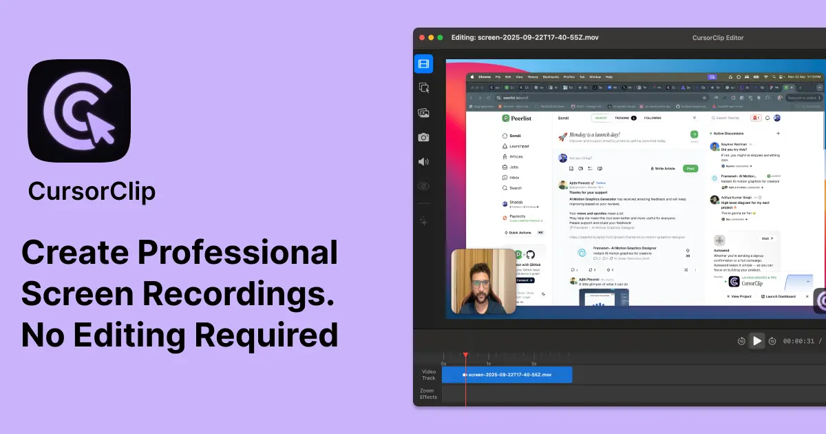 Screenshot 1 of CursorClip