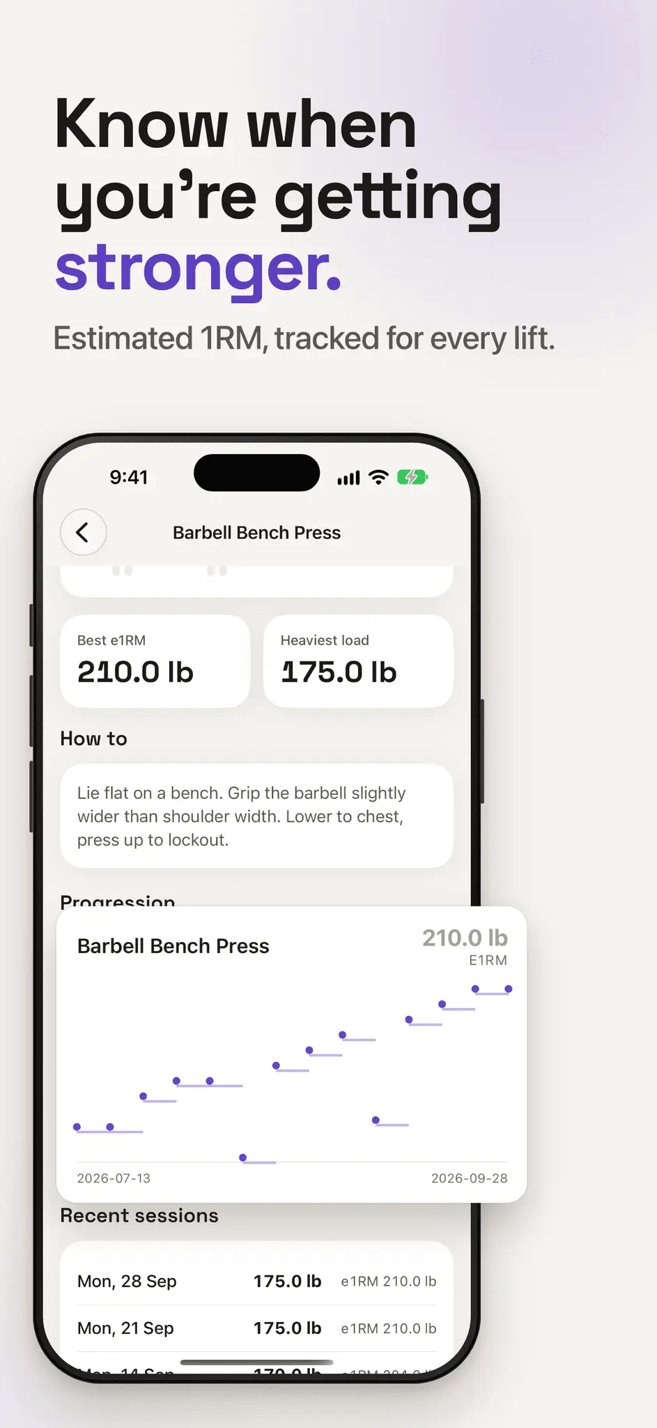 Screenshot 6 of Gryper: Workout & Muscle Log