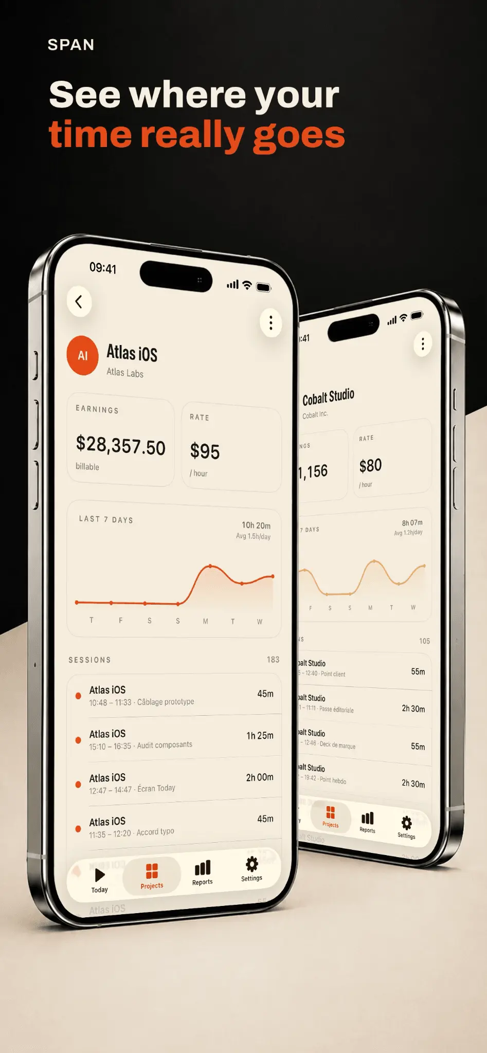 Screenshot 4 of Span - Time tracker & timesheet