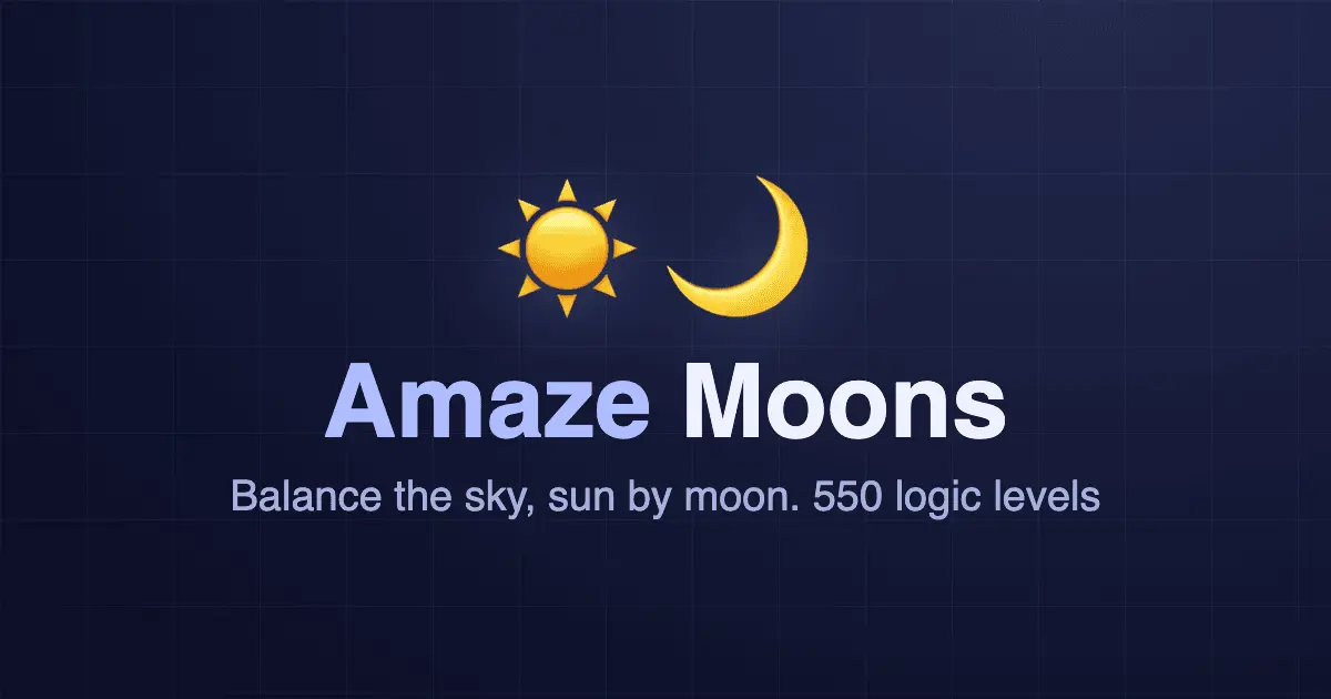 Screenshot 1 of Amaze Moons