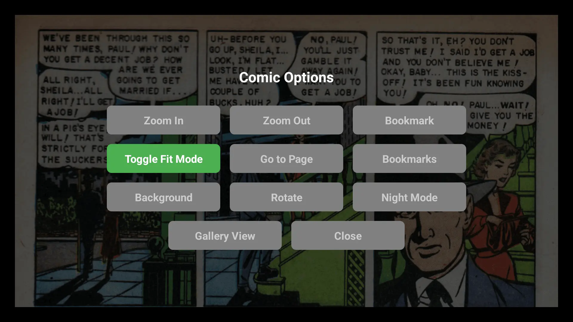 Screenshot 2 of TV Comic Book Reader