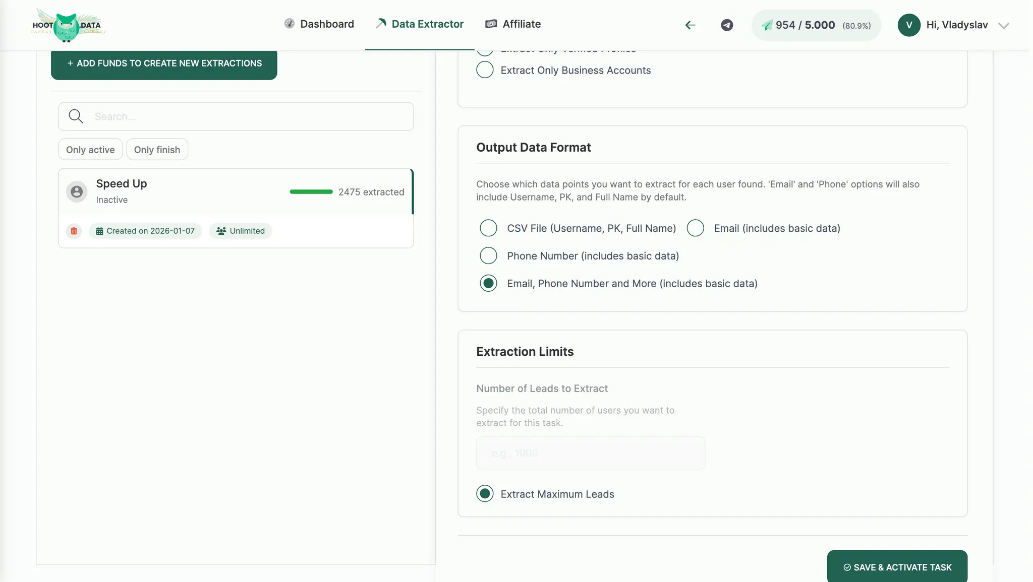 Screenshot 2 of HootData
