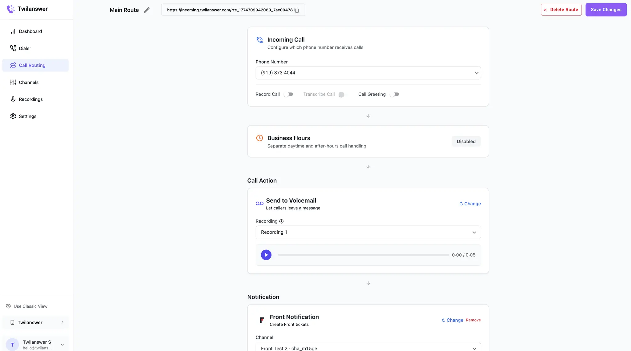Screenshot 3 of Twilanswer
