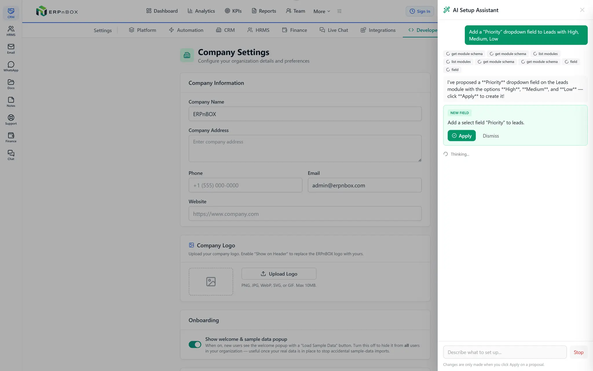 Screenshot 1 of ERPnBox