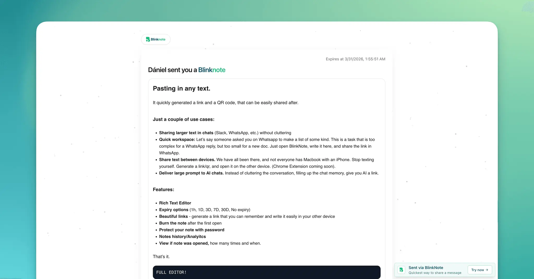 Screenshot 5 of BlinkNote