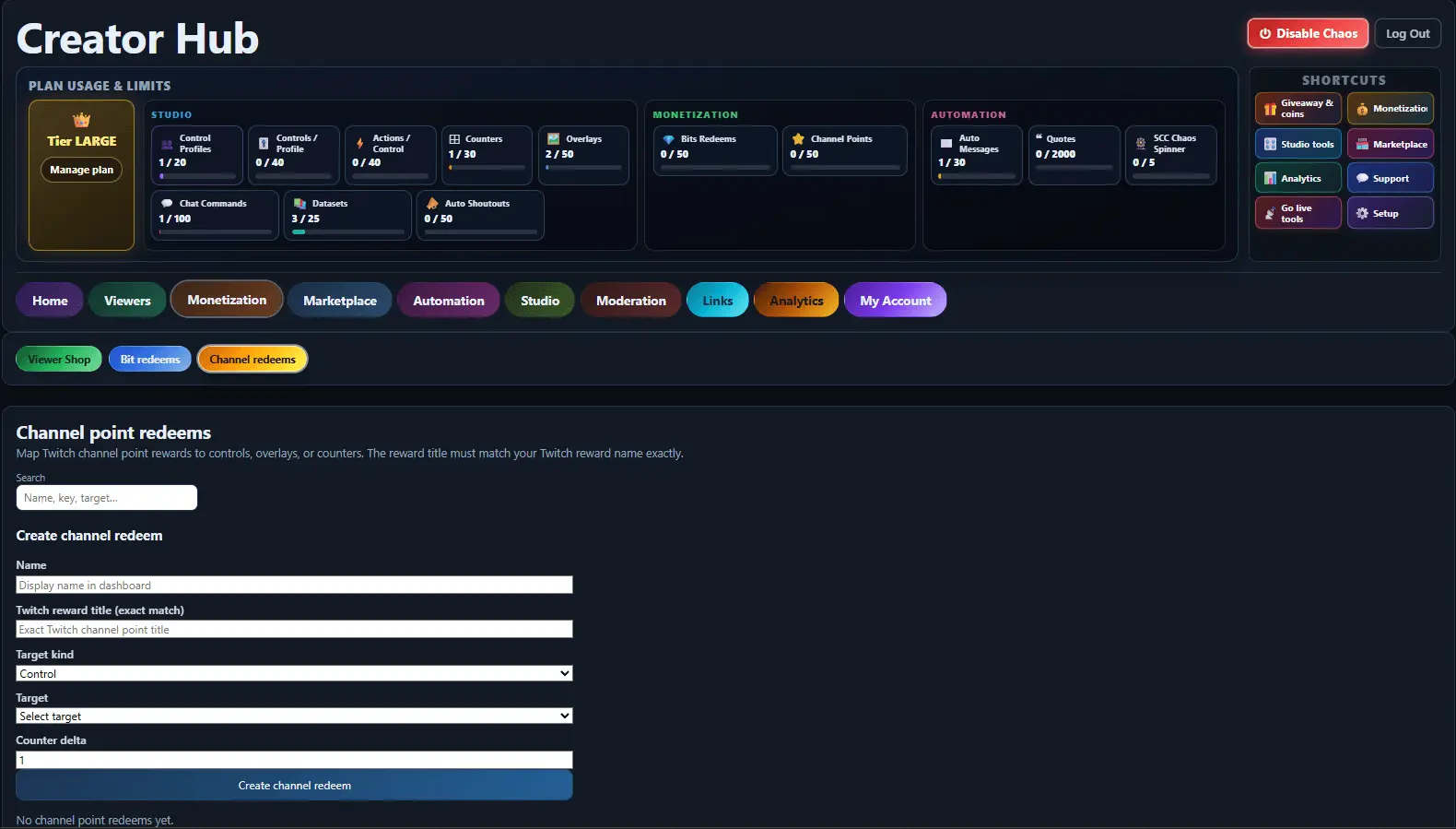 Screenshot 7 of Stream Chaos Controls
